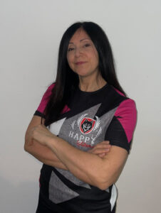 Annalisa, istruttrice di Zumba della palestra Happy Fitness di Pretoro in provincia di Chieti